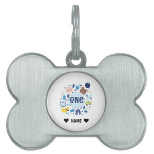 1st Birthday Pet ID Tag