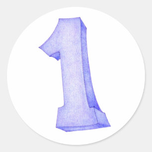 1st Birthday Sticker