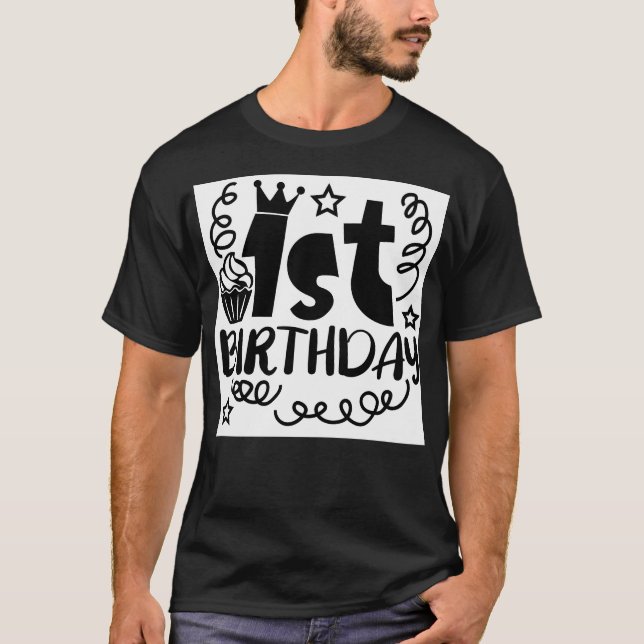 1St Birthday T-Shirt (Front)