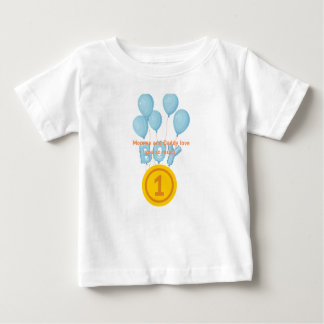1st Birthday T-Shirt for Baby Boy – Mummy and Dadd