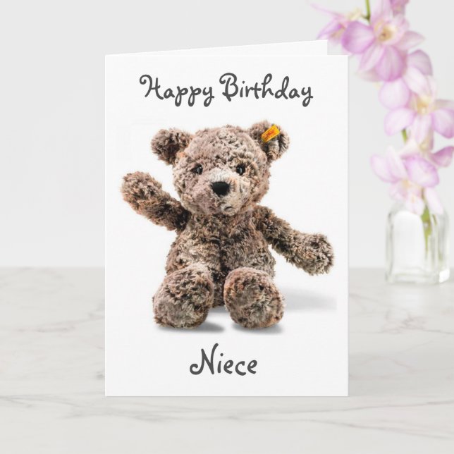 *1st BIRTHDAY WISH* NIECE  Card (Orchid)