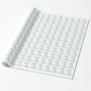 1st Birthday Wrapping Paper