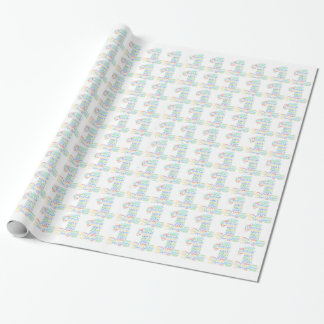 1st Birthday Wrapping Paper