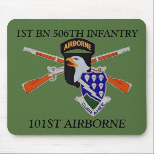 1ST BN 506TH INFANTRY 101ST AIRBORNE MOUSEPAD