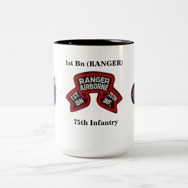 1st Bn Ranger 75th Infantry Mug (Center)