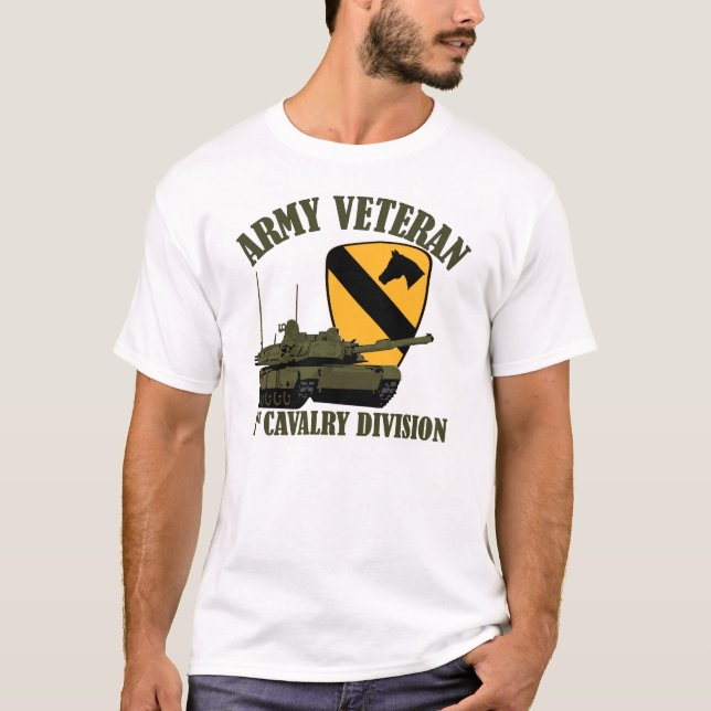 1st Cav Army Vet - M1 Tank (Front)