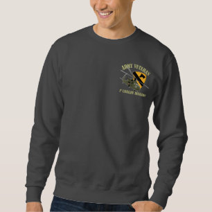 1st Cav Vet - UH60 Blackhawk Sweatshirt