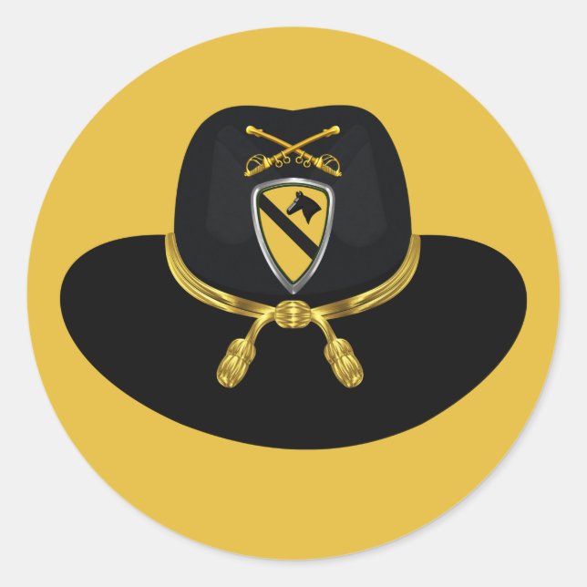 1st Cavalry 1st CAV Sticker (Front)
