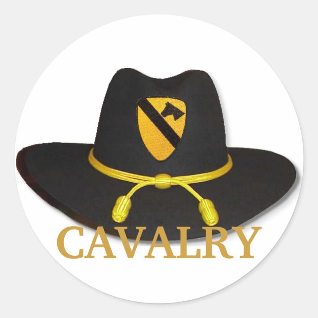 1st cavalry air cav army scrapbooks patch Sticker (Front)