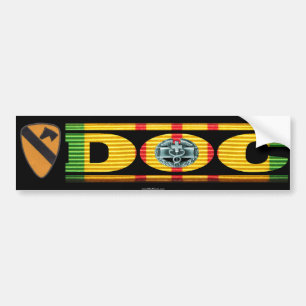 1st Cavalry Div. DOC with CMB Sticker