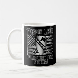 1st Cavalry Division 1st Armoured Bct Veteran Back Coffee Mug