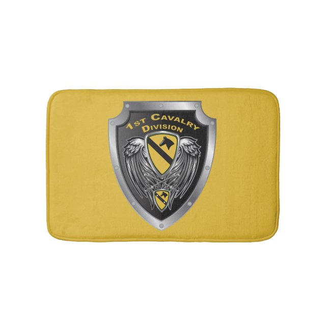 1st Cavalry Division 1st CAV Bath Mat (Front)