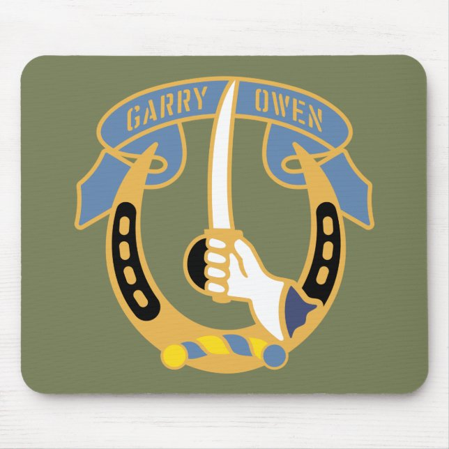 1st Cavalry Division, 7th Cavalry Regiment Mouse Pad (Front)