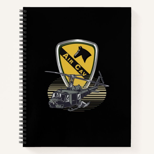 1st Cavalry Division AIR CAV Notebook (Front)