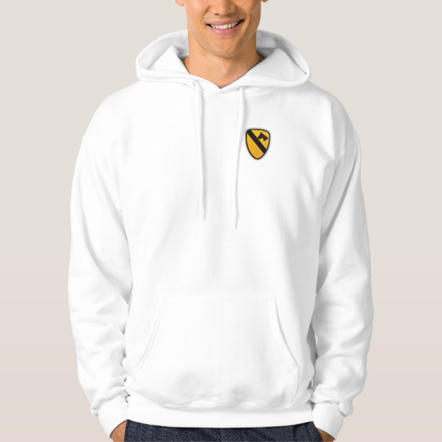 1st Cavalry Division Air Cav Patch Hoodie (Front)