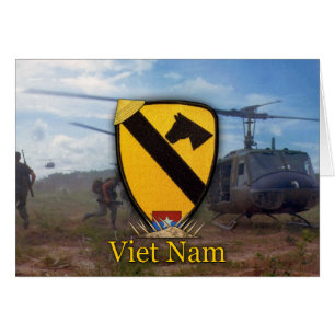 1st cavalry division air cav vietnam nam Card