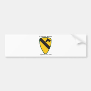 1st Cavalry Division Bumper Sticker