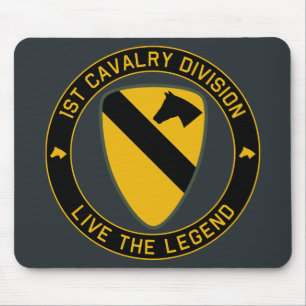 1st Cavalry Division Class A Mousepad