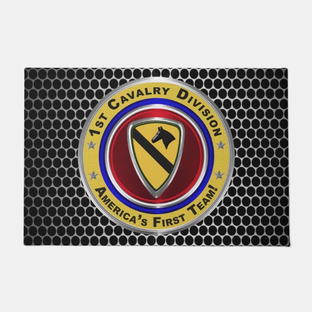 1st Cavalry Division  Doormat (Front)