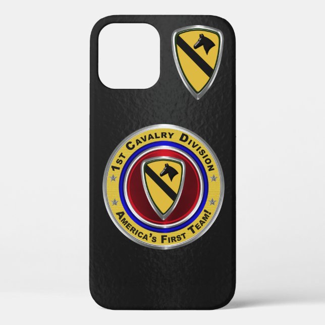1st Cavalry Division “First Team” Customised Case-Mate iPhone Case (Back)