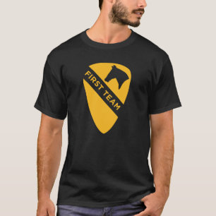 1st Cavalry Division - First Team Patch T-Shirt