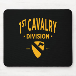 1st Cavalry Division - First Team United States Mouse Pad