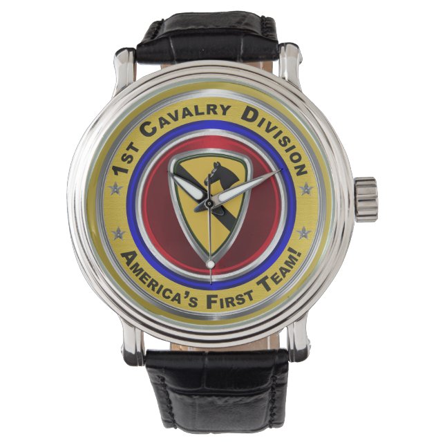 1st Cavalry Division “First Team”  Watch (Front)