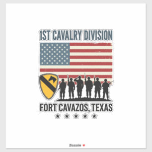 1st Cavalry Division Fort Hood Vintage Military Sh