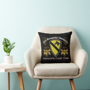 1st Cavalry Division Gift Throw Pillow