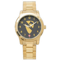 1st Cavalry Division Gold Stainless Steel