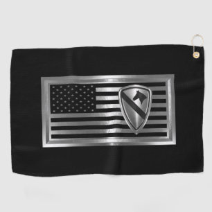 1st Cavalry Division   Golf Towel
