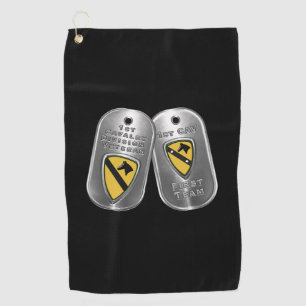 1st Cavalry Division Golf Towel