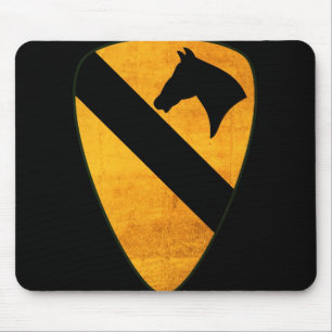 1st Cavalry Division Mouse Pad Distressed
