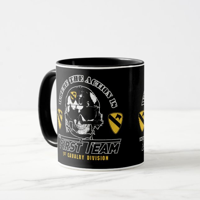 1st Cavalry Division Mug (Front Left)