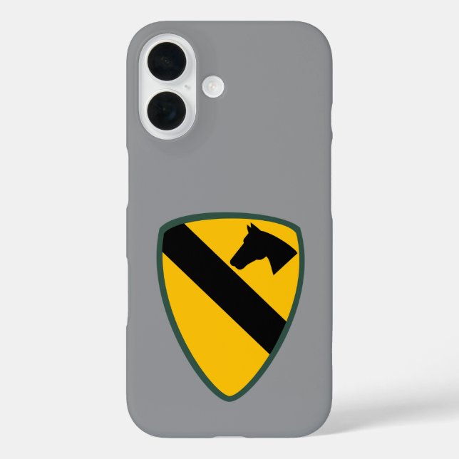 1st Cavalry Division Patch Case-Mate iPhone Case (Back)