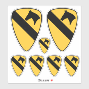 1st Cavalry Division Patch Patriotic