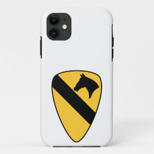 1st Cavalry Division Patch Patriotic iPhone 11 Case