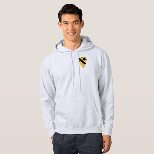 1st Cavalry Division Patch Patriotic Hoodie (Front Full)