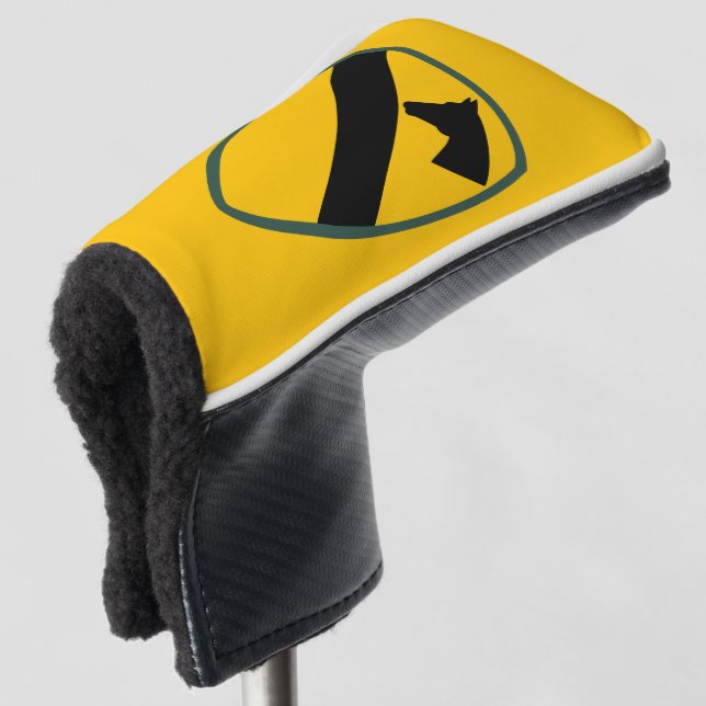 1st Cavalry Division Patch United States Golf Head Cover (3/4 Front)
