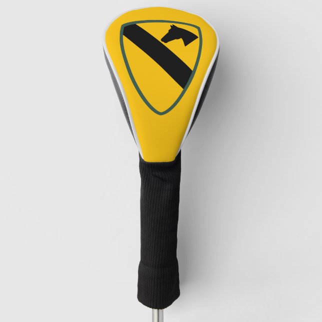 1st Cavalry Division Patch United States Golf Head Cover (Front)