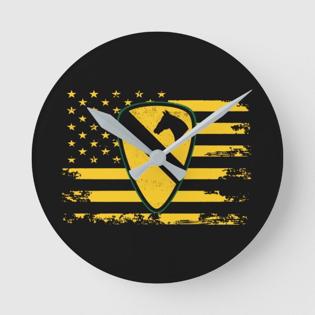 1st Cavalry Division Round Clock (Front)