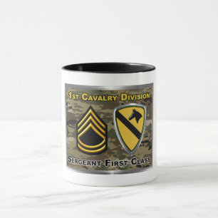 1st Cavalry Division Sergeant First Class Mug