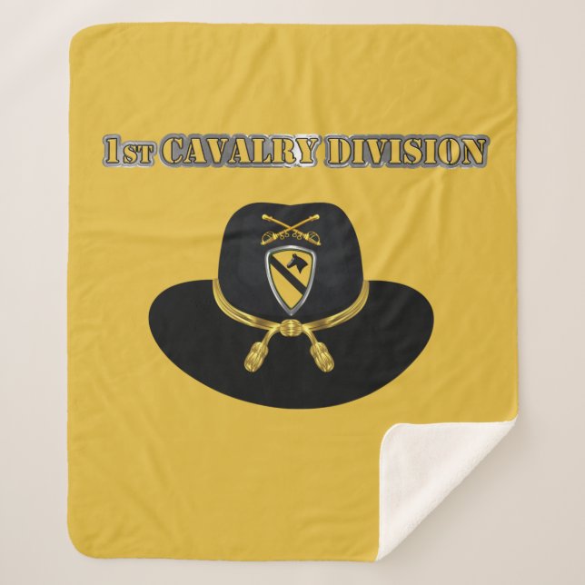 1st Cavalry Division   Sherpa Blanket (Front)