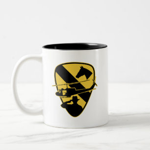 1st Cavalry Division Two-Tone Coffee Mug