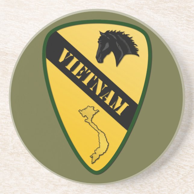 1st Cavalry Division, Vietnam Coaster (Front)