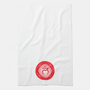 1st Chakra (the root chakra) Tea Towel