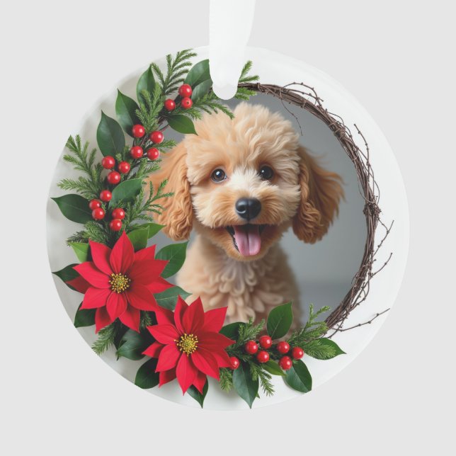 1st Christmas 2-sided Pawfectly Merry Ornament (Front)