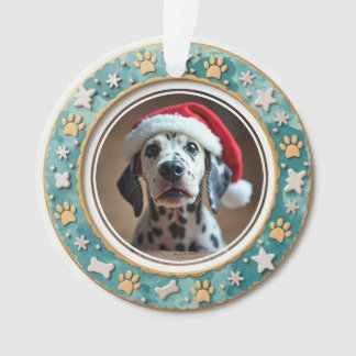 1st Christmas 2-sided Tinsel Tails Ornament