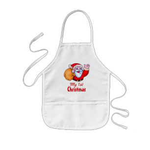 1st Christmas Apron
