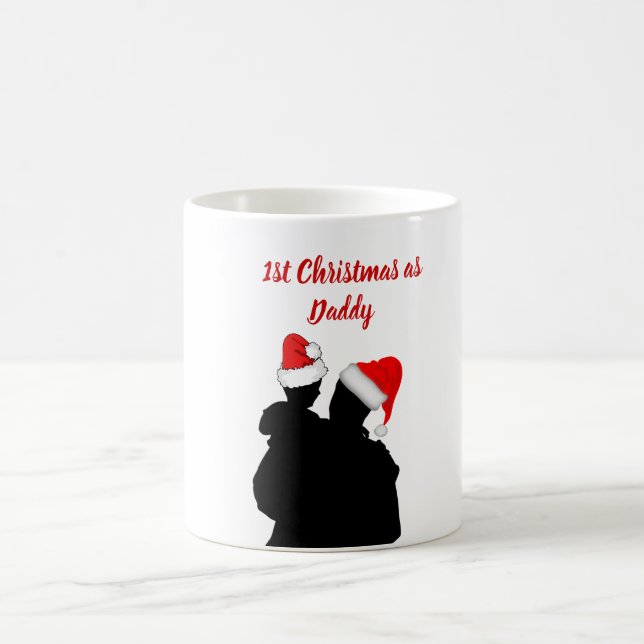 1st Christmas as daddy mug (Center)